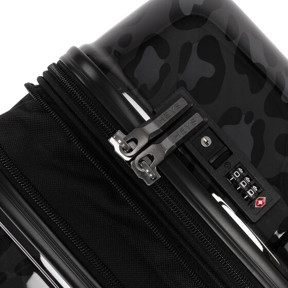 Heys Elite Fashion 4 Rollen Kofferset 3-teilig mit Dehnfalte