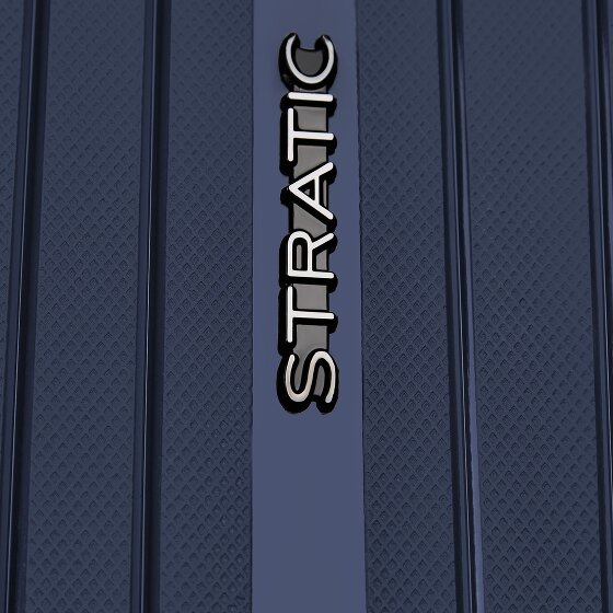 Stratic Shine 4 Rollen Trolley 66 cm mit Dehnfalte