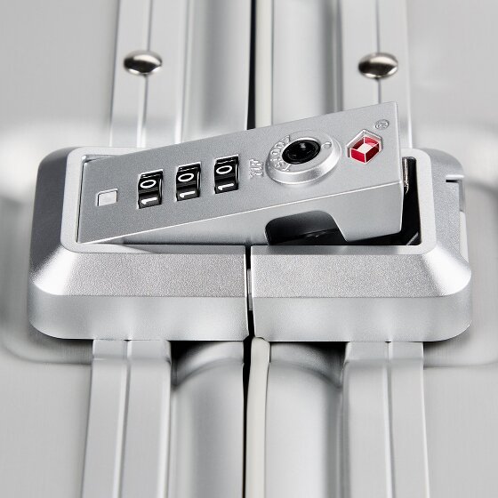 Redolz Pro Aluminium 4 Rollen Kabinentrolley S 55 cm