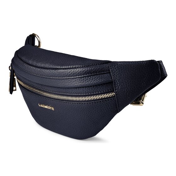 Lazarotti Bologna Leather Double-Zip Gürteltasche Crossbody Leder 25 cm