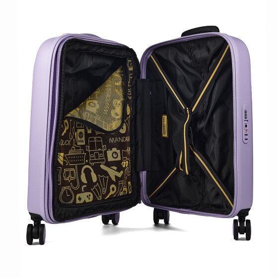 Mandarina Duck Logoduck + 4 Rollen Kabinentrolley S 55 cm