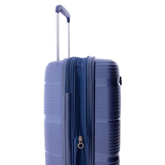 Gladiator 0800 4 Rollen Kabinentrolley 55 cm mit Dehnfalte
