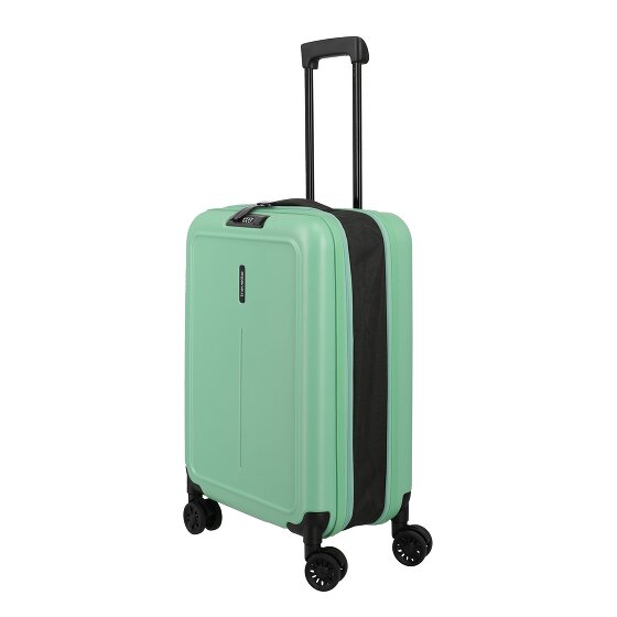 Travelite Basics faltbarer 4-Rollen Kabinentrolley 55 cm