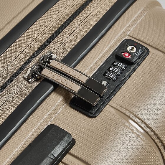 Redolz Essentials 11 4 Rollen Kofferset 3-teilig mit Dehnfalte