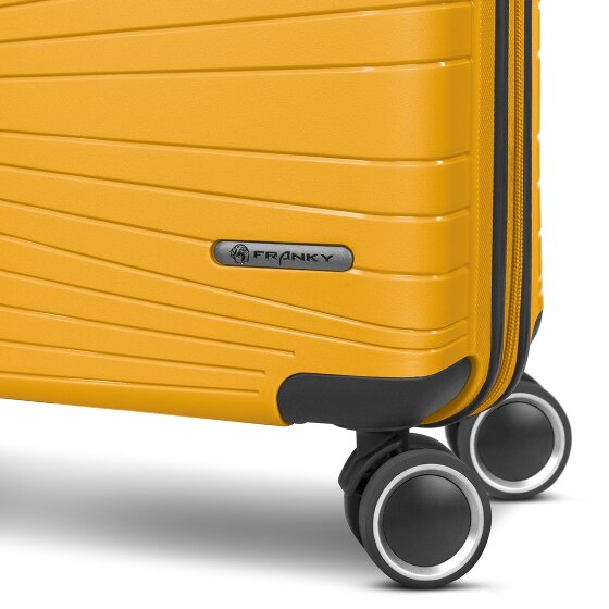 Franky Dallas 3.0 4 Rollen Kofferset 3-teilig mit Dehnfalte