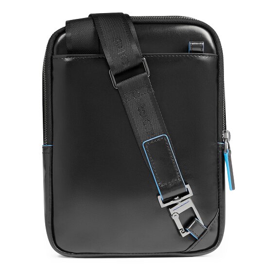 Piquadro Blue Square Mini Bag Umhängetasche Leder 17 cm