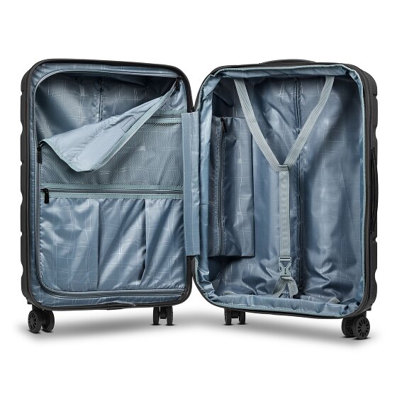Franky Munich 4.0 4 Rollen Trolley M 66 cm mit Dehnfalte