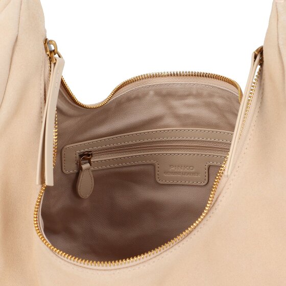 PINKO Slouchy Schultertasche Leder 40 cm