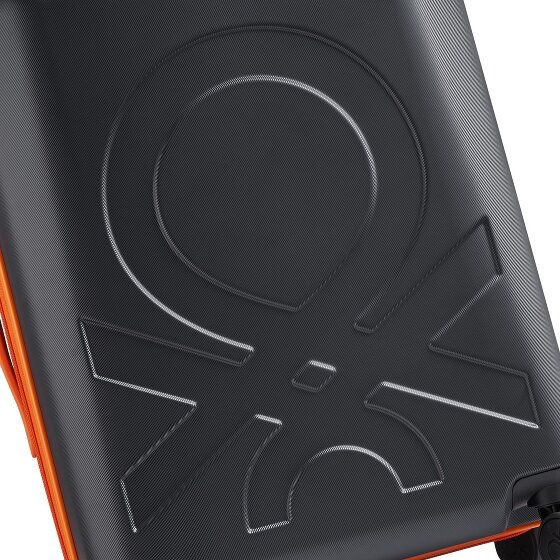 Delsey Paris x United Colors of Benetton Fabrica 4-Rollen Kabinentrolley 55 cm