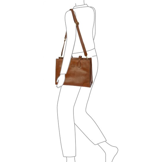 Bric's Volterra Shopper Tasche M Leder 40.5 cm Laptopfach