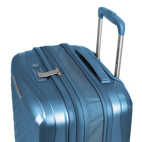 Gabol Queens 4 Rollen Kabinentrolley S 54 cm mit Dehnfalte