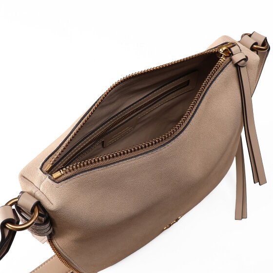 PINKO Zip Around Umhängetasche Leder 28 cm
