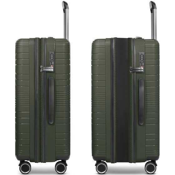 Franky Dallas 3.0 4 Rollen Trolley M 65 cm mit Dehnfalte