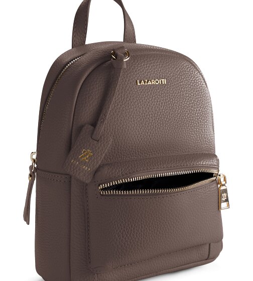 Lazarotti Bologna Leather City Rucksack Leder 27 cm