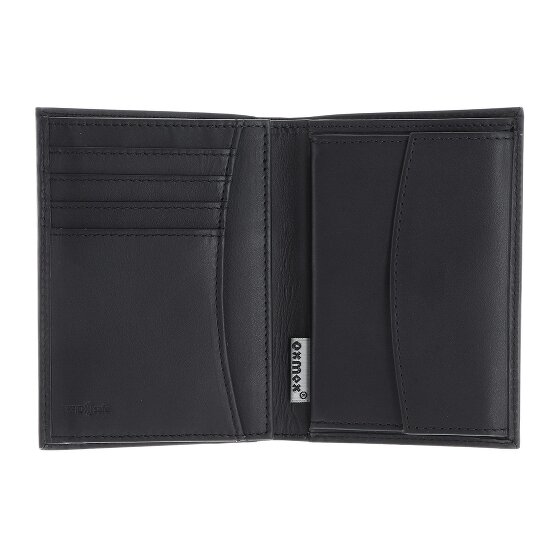 oxmox Leather Geldbörse RFID Schutz Leder 12.5 cm