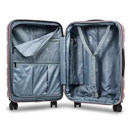 Franky Munich 4.0 4-Rollen Trolley M 66 cm mit Dehnfalte