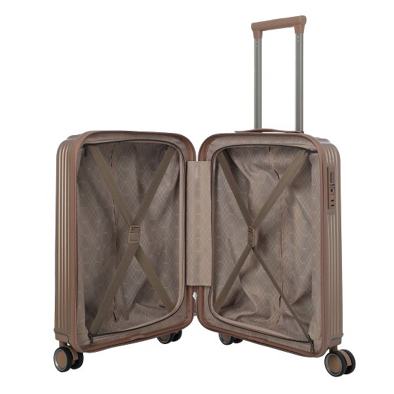 Travelite Paros 4 Rollen Kabinentrolley 55 cm