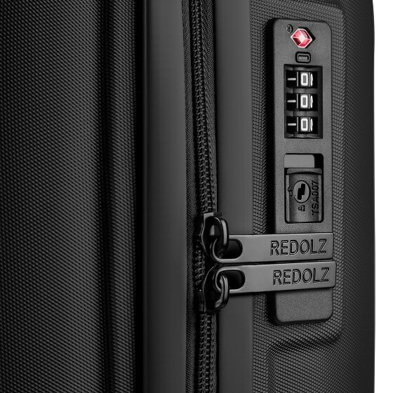 Redolz Pro ABS Medium+ 4 Rollen Trolley 65 cm mit Dehnfalte