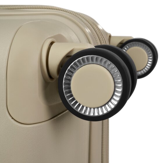 Franky London 4 Rollen Trolley L 74 cm mit Dehnfalte