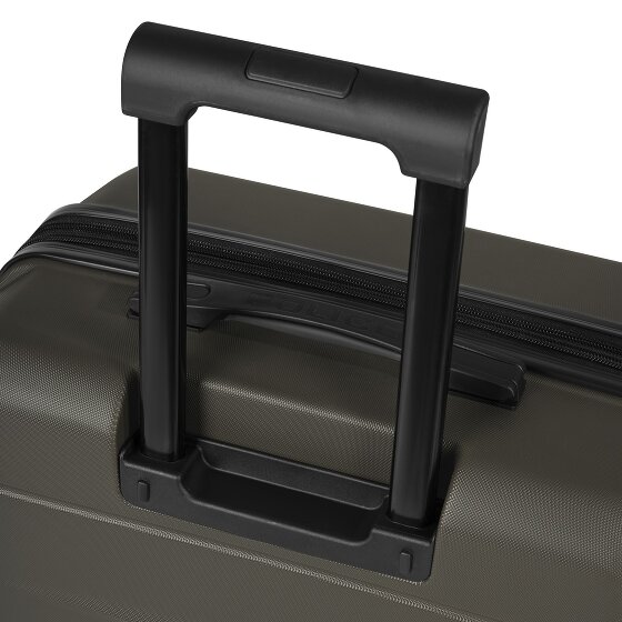 Police London 4 Rollen Kofferset 3-teilig mit Dehnfalte