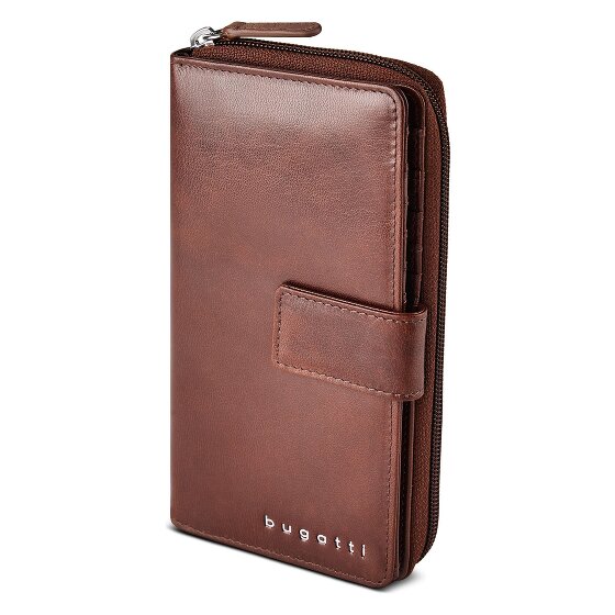 Bugatti Valencia Geldbörse RFID Schutz Leder 19 cm