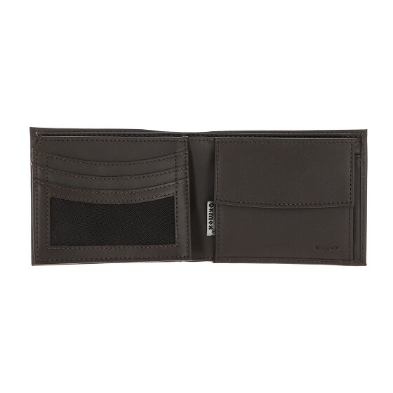 oxmox Leather Geldbörse RFID Schutz Leder 12 cm