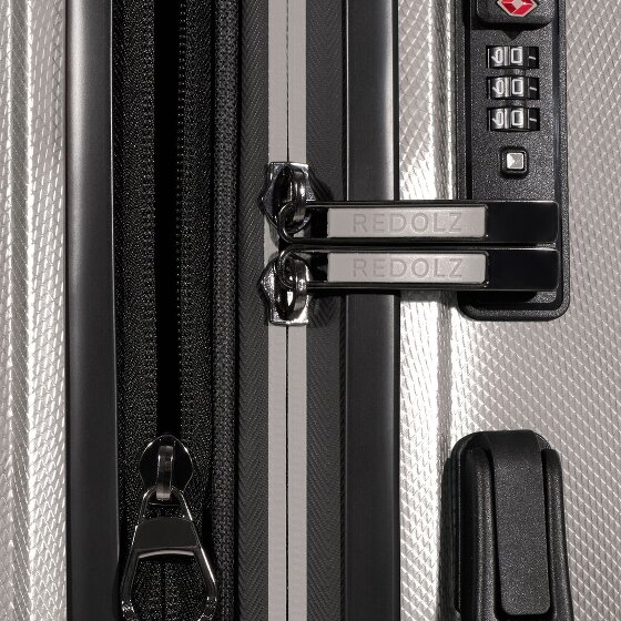 Redolz Essentials 14 4-Rollen Kofferset + Beautycase 4 tlg. mit Dehnfalte