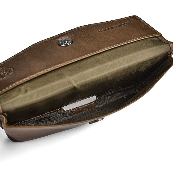 Greenburry Newport Brillenetui Leder 1.5 cm