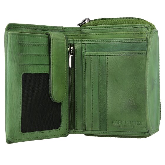 Jack Kinsky Nelson Geldbörse RFID Leder 12,5 cm