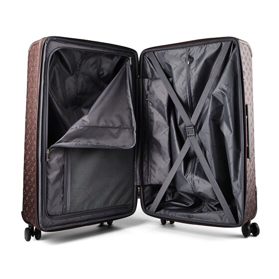 Guess Lenwood 4 Rollen Trolley 76 cm mit Dehnfalte
