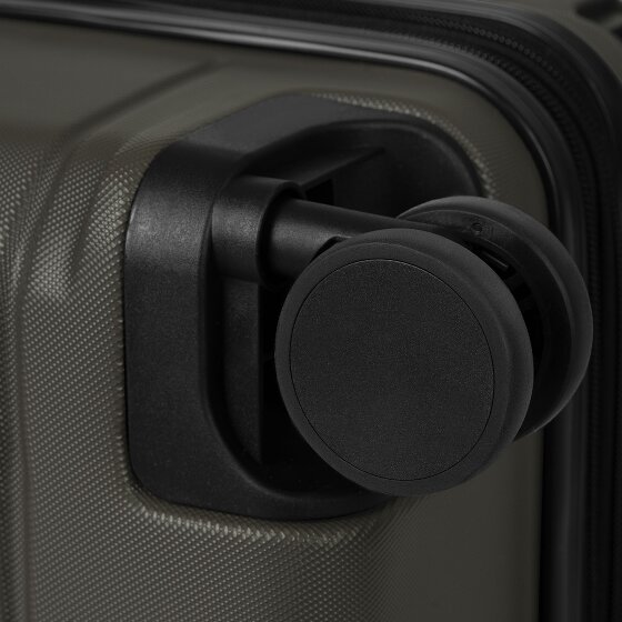 Police London 4 Rollen Trolley 74 cm mit Dehnfalte