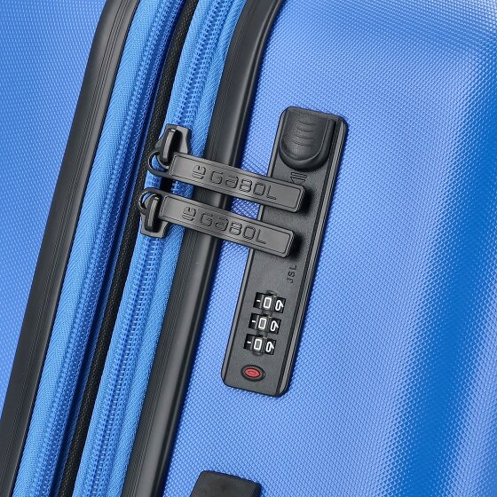 Gabol Future Plus 4 Rollen Trolley 66 cm mit Dehnfalte