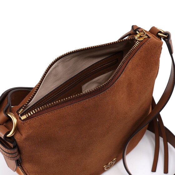 PINKO Zip Around Umhängetasche Leder 28 cm