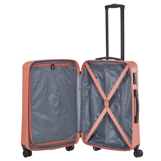 Travelite Bali 4 Rollen Kofferset 3-teilig