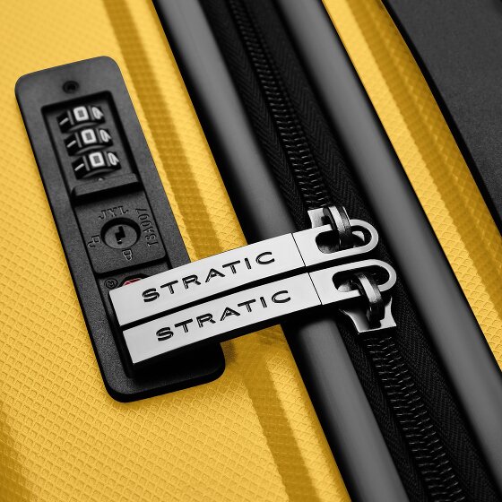 Stratic Shine 4 Rollen Kofferset 3-teilig mit Dehnfalte