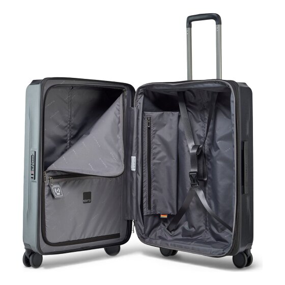 Stratic Phoenix 4 Rollen Trolley 66 cm mit Dehnfalte