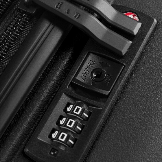 d&n Toronto 4 Rollen Trolley L 75 cm mit Dehnfalte