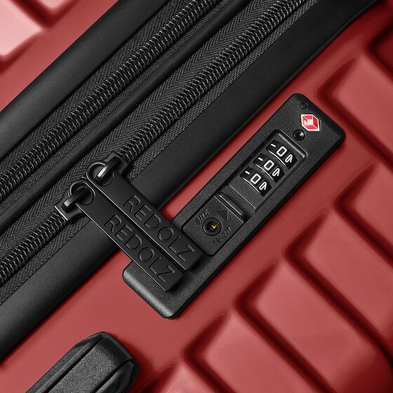 Redolz Essentials 18 4 Rollen Kofferset 3-teilig mit Dehnfalte