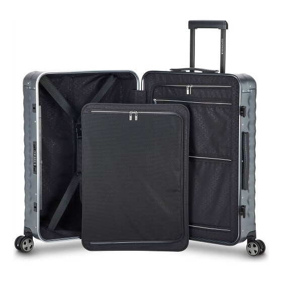 Roncato Uno Aluminium 4 Rollen Trolley 68 cm