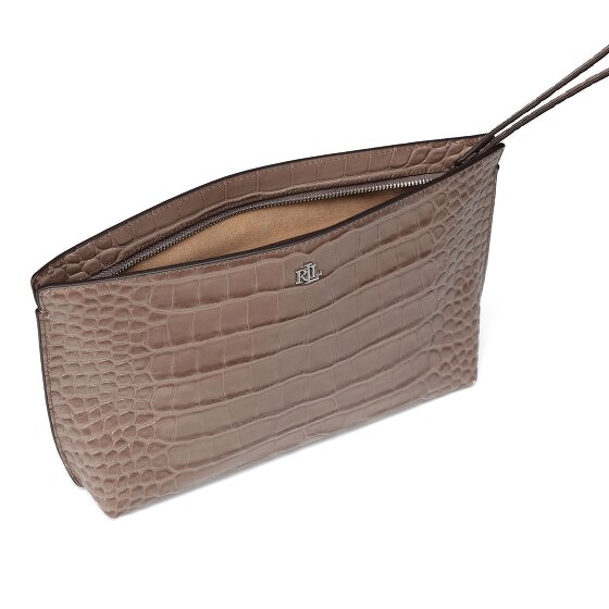 Lauren Ralph Lauren Top Clutch Tasche Leder 28 cm