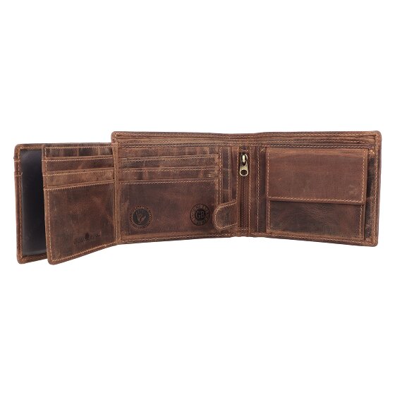 Greenburry Vintage Geldbörse Leder 12.5 cm