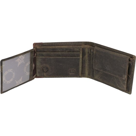 Billy the Kid Hunter Geldbörse RFID Leder 12 cm