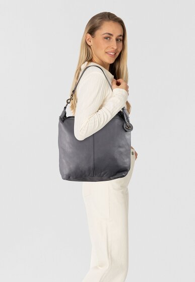 Harbour 2nd Anchor Love Schultertasche Leder 46 cm