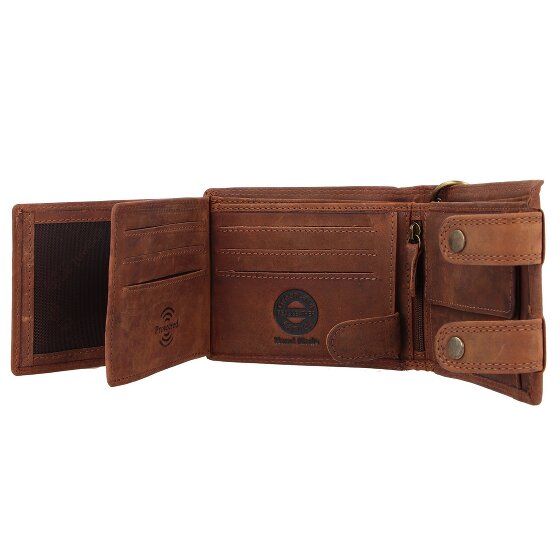 Greenland Nature Montenegro Geldbörse RFID Schutz Leder 12 cm