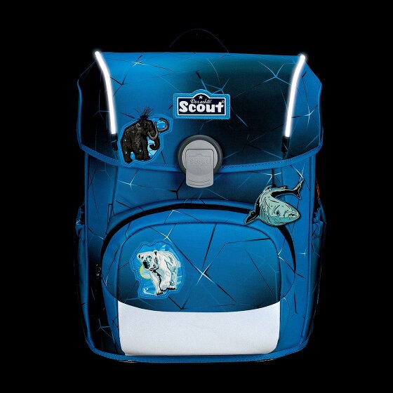 Scout Neo Exklusiv Safety Light Schulranzen-Set 5-teilig