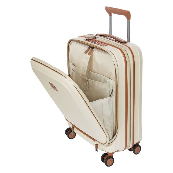 Bric's Taormina 4 Rollen Trolley S 57 cm mit Dehnfalte