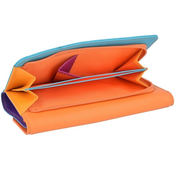Mywalit Tri-fold Zip Wallet Geldbörse Leder 17 cm