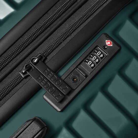 Redolz Essentials 18 4 Rollen Trolley 76 cm mit Dehnfalte