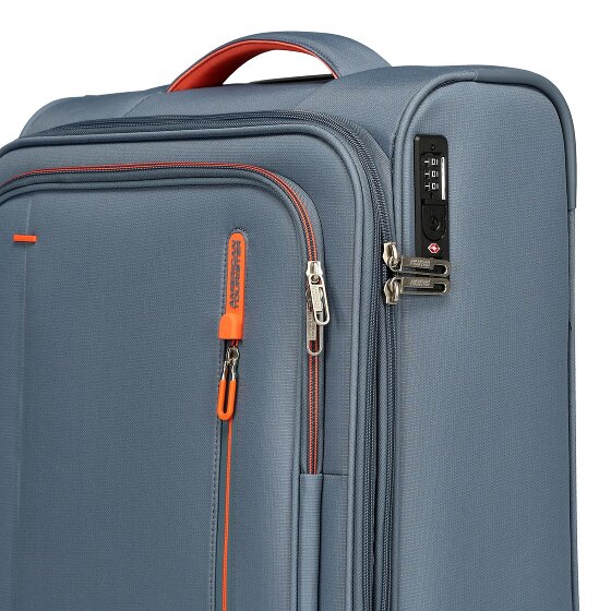 American Tourister Cloudrider 4 Rollen Kabinentrolley S 55 cm mit Dehnfalte