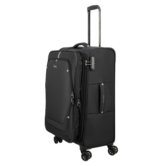 Travelite Umbria 4 Rollen Trolley M 67 cm mit Dehnfalte